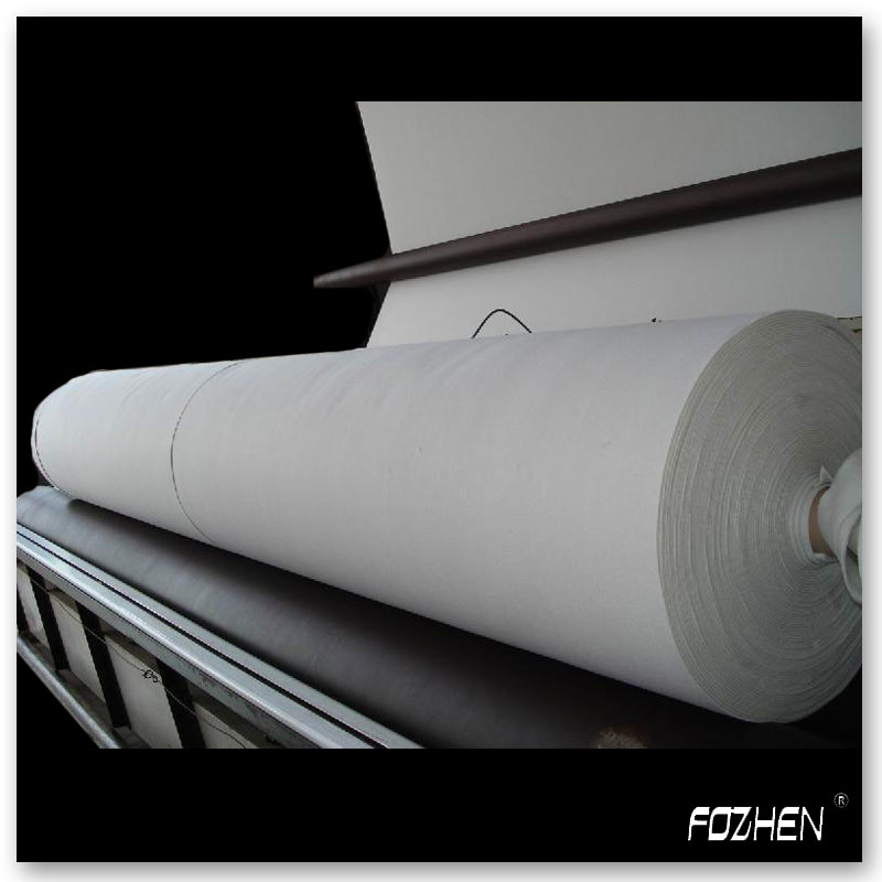 Polyester filament geotextile